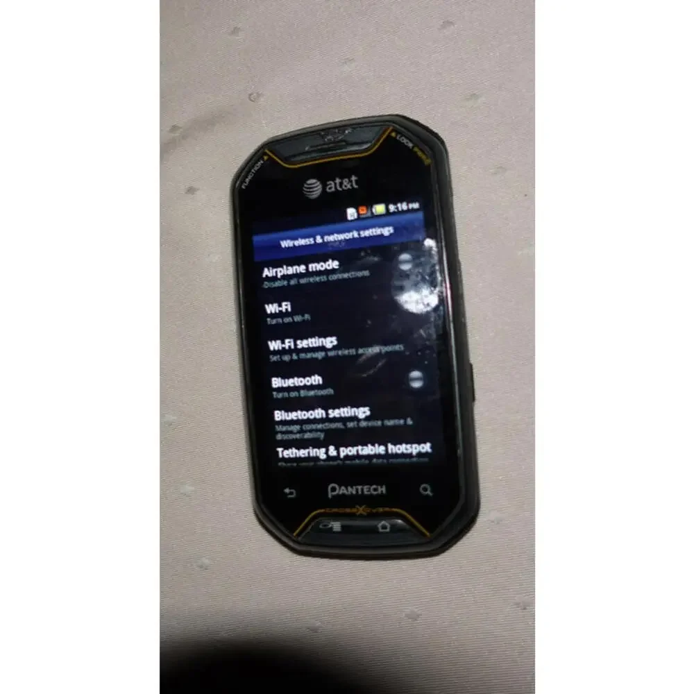 Pantech  - Black AT&T  Android Slider Smartphone